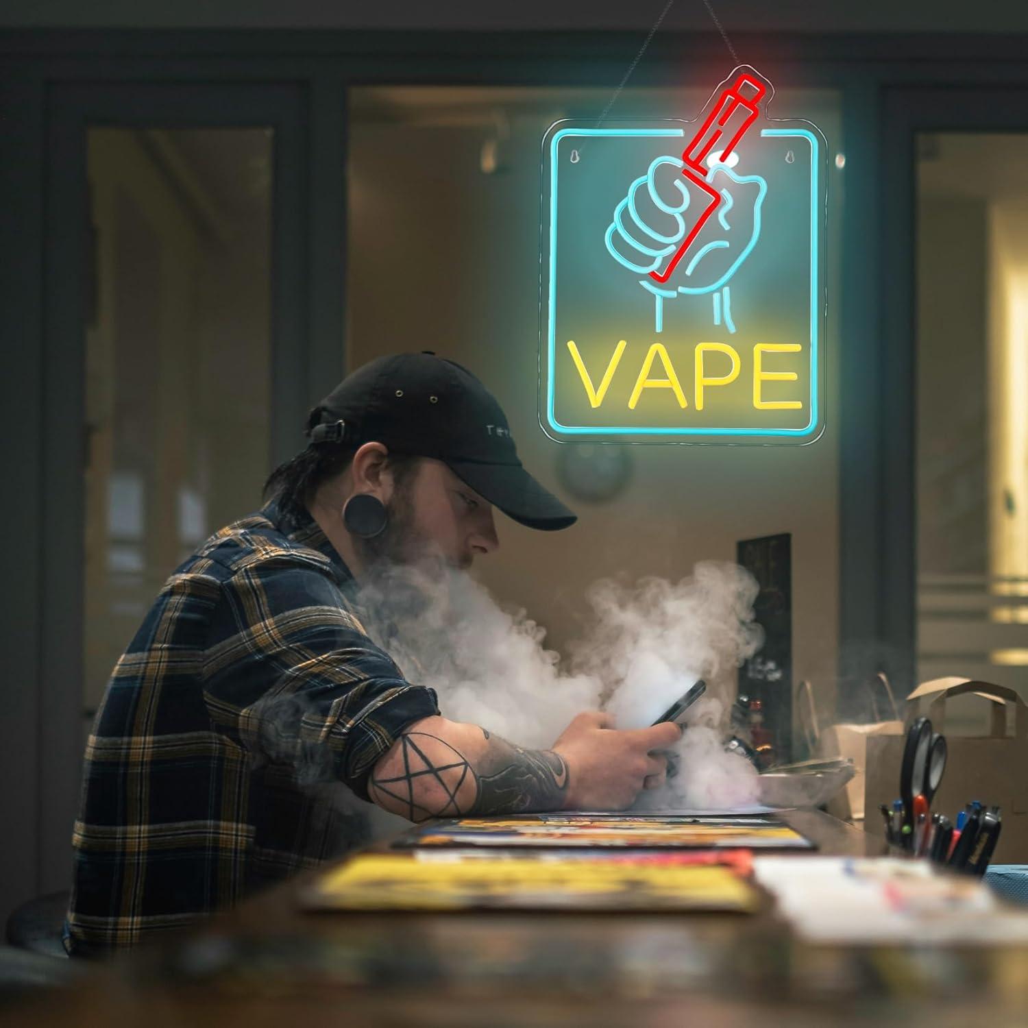 VAPE Neon Tabelası, İşletmeler - Vaping Store incelemesi ve fiyatı