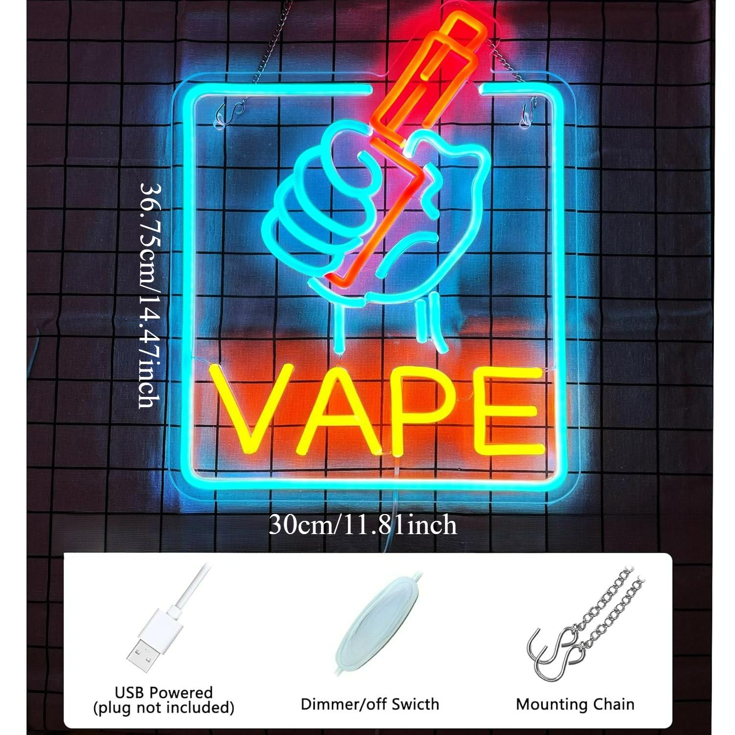 VAPE Neon Tabelası, İşletmeler - Vaping Store incelemesi ve fiyatı